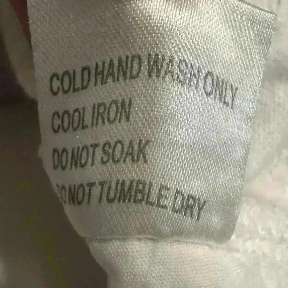 Princess Polly White Raw Hem Distressed Denim Shorty Shorts Sz 2 Boho Chic - Picture 4 of 13